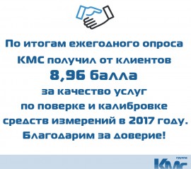 КМС поздравляет с Международным днем клинента